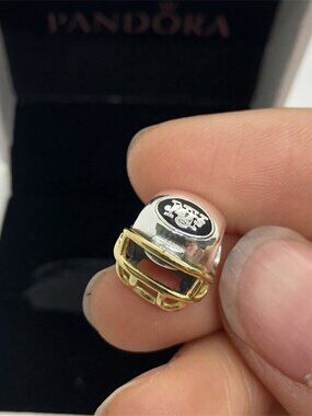 ✨🔥Pandora New York Jets Charm Football Helmet Charm